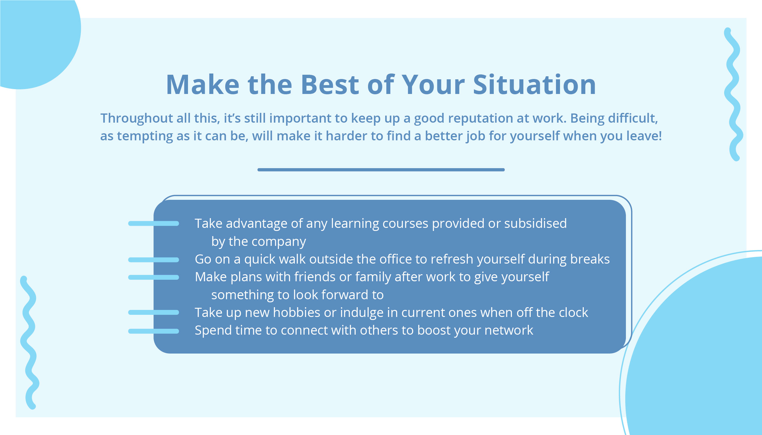 make use of situation