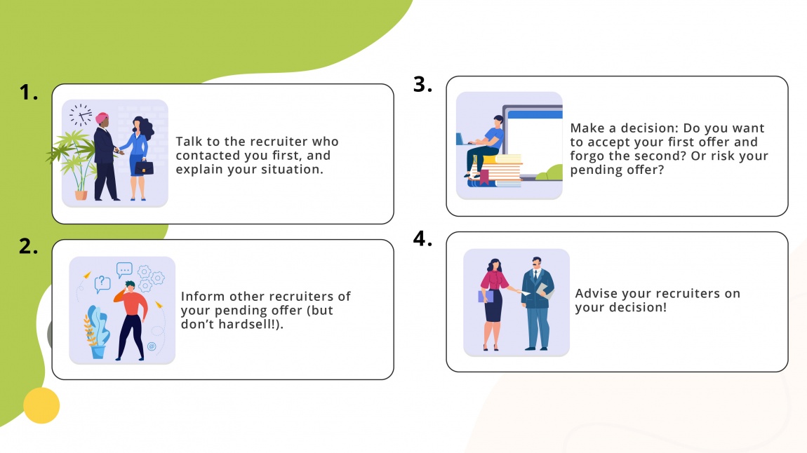 Juggling multiple job offers expertly_when you have an offer but more interviews lined up