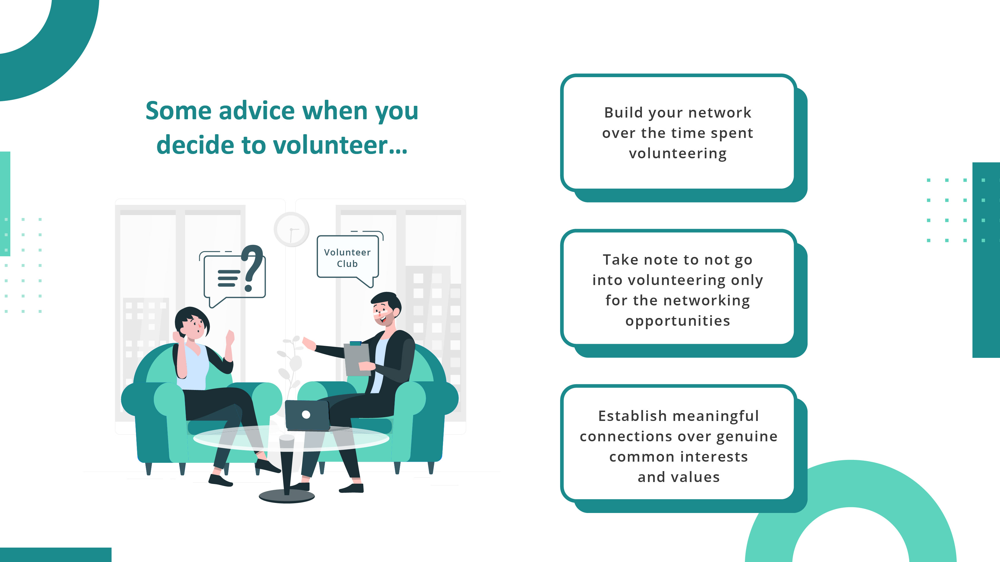 Need experience and skills volunteer 04_Some advice when you decide to volunteer